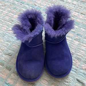 Ugg boots, purple size 1